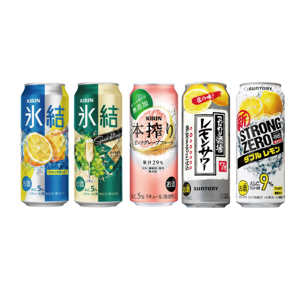 缶チューハイ「おまかせ」詰め合わせセット 500ml ※6本以上対象 – 原町